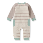 Basic Stripe Baby Boy Jumpsuit